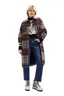 Płaszcze damskie - Desigual płaszcz damski, czarny, M - miniaturka - grafika 1