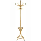 Wieszaki i stojaki - Wieszak drewniany WDR-1 naturalny - miniaturka - grafika 1