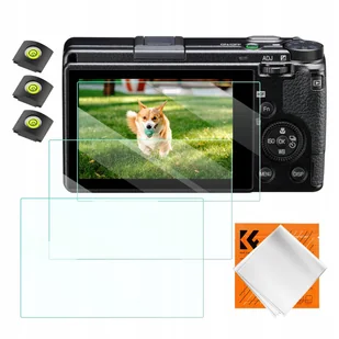 Zestaw Osłon 3x Osłona Szkło na Ekran 3x Osłona Stopka ISO do Ricoh GR III - Kamery cyfrowe - akcesoria - miniaturka - grafika 1