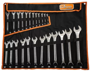 Corona Klucze Płasko-oczkowe 24SZT 6-32MM C6345 - Klucze i nasadki - miniaturka - grafika 1