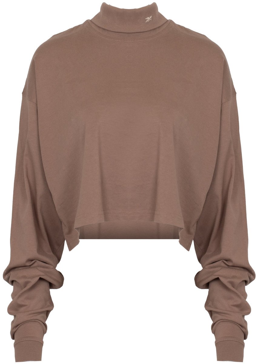 Reebok - Bluzka Z Długim Rękawem Damska Cl Wde Cotton Longsleeve Ht7861-Xl