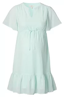 Sukienki ciążowe - ESPRIT Maternity Damska sukienka z krótkim rękawem, Pale Mint - 356, 38 PL - grafika 1