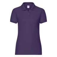 Koszulki i topy damskie - Koszulka damska 65/35 Polo Fruit of the Loom - Fioletowy XL - miniaturka - grafika 1