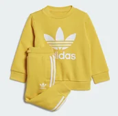 Dresy damskie - Dres dziecięcy sportowy adidas Crew Set IN0718 komplet zestaw dziecięcy 62 - Adidas - miniaturka - grafika 1