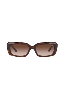 Okulary przeciwsłoneczne - Vogue okulary przeciwsłoneczne damskie kolor brązowy - grafika 1