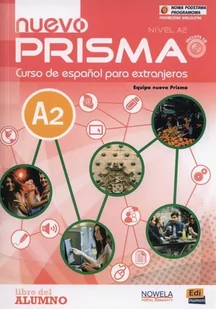 NOWELA praca zbiorowa Nuevo Prisma. Nivel A2. Podręcznik wieloletni + CD - Książki do nauki języka hiszpańskiego - miniaturka - grafika 1