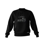 Odzież do sportów motorowych - Czarna bluza MERCEDES 190E-M - miniaturka - grafika 1
