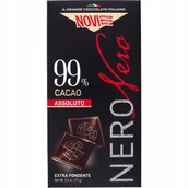 Kakao i czekolada - Czekolada Gorzka 99% 75G - Novi Włoska Importowana - miniaturka - grafika 1