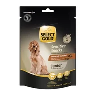 Przysmaki dla psów - SELECT GOLD Sensitive Snacks Junior Jagnięcina z Ziemniakami 160 g - miniaturka - grafika 1