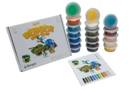 Masy plastyczne - B-CLAY MASA PLASTYCZNA ARMIA 18 POJEMNICZK 500 G - miniaturka - grafika 1