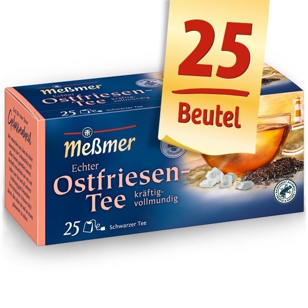 Czarna Herbata Messmer Ostfriesentee z Niemiec
