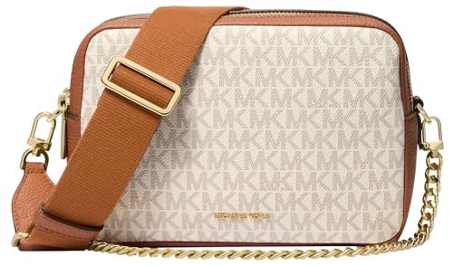 Michael Kors Damska torba na ramię Md Dblzp CHN Camera Xbody, 1 x 1 x 1, Wanilia/Żołądź, Rozmiar Uniwersalny