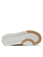 Buty dla dziewczynek - Tommy Hilfiger Sneakersy High Top Lace-Up Sneaker T3A9-33530-1628A S Beżowy - miniaturka - grafika 1