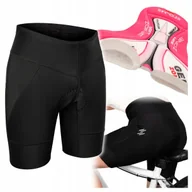 Spodenki rowerowe - Spodenki Rowerowe Damskie na Rower z Wkładką Żelową Kolarskie MTB rozm. S/M - miniaturka - grafika 1