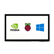 Akcesoria do komputerów jednopłytkowych - Ekran dotykowy - pojemnościowy LCD IPS 10,1'' 1024x600px HDMI - do Raspberry Pi i Jetson Nano - Waveshare 18096 - miniaturka - grafika 1