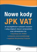 Prawo - Nowe kody JPK VAT - miniaturka - grafika 1