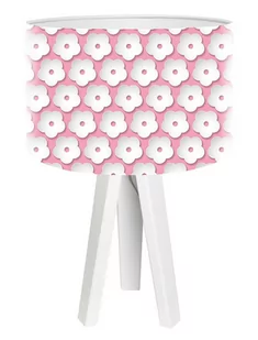 Macodesign Lampa biurkowa Dziewczęce kwiatuszki mini-foto-248w, 60 W - Lampy stojące - miniaturka - grafika 1