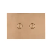 Przyciski spłukujące - Przycisk spłukujący do stelaża pneumatyczny Blink Miedziany Oli - miniaturka - grafika 1