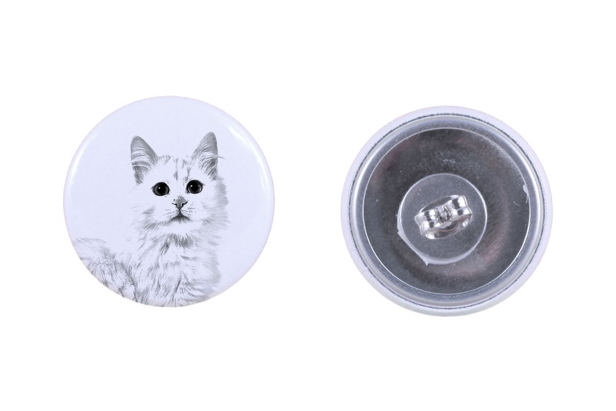 Turecka wiewiórka - kolczyki z ukochanym kotem, własne foto, idealny gadżet dla miłośników kotów marki Art.-Dog