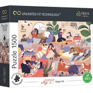 Puzzle - Puzzle 1500 Everyday Joy: Hygge Life TREFL - miniaturka - grafika 1