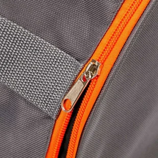 Torba fitness Meteor Siggy 25L (kolor Pomarańczowy. Szary/Srebrny) - Torby sportowe - miniaturka - grafika 4
