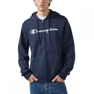 Bluzy męskie - Champion bluza męska z kapturem 221810.BS501 M granatowy - miniaturka - grafika 1