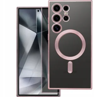 Futerał ELECTRO MAG COVER kompatybilny z MagSafe do SAMSUNG S25 złoty róż - Etui i futerały do telefonów - miniaturka - grafika 1
