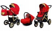 Wózki dziecięce - BabyLux GoldLux ALU 3w1 5903890850319 - miniaturka - grafika 1