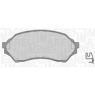 Klocki hamulcowe - Klocki hamulcowe - komplet MAGNETI MARELLI 363916060293 - miniaturka - grafika 1