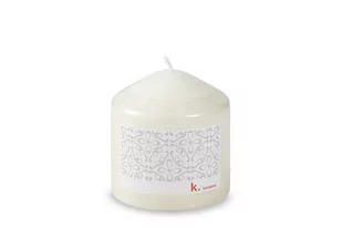 Świeca ERES kremowy / Ø6,8/h 7 / parafina/olej palmowy - Świece - miniaturka - grafika 1