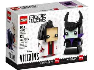LEGO BrickHeadz Cruella i Diabolina 40620 - Klocki - miniaturka - grafika 1