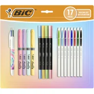 Przybory szkolne - Bic Zestaw piśmienniczy Kids Pastel 17 elementów - miniaturka - grafika 1