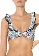 Biustonosze - Goldenpoint Bikini Kobiety Kostium Biustonosz Ramię Ruches Island Resort, Multicolor, 75B - miniaturka - grafika 1