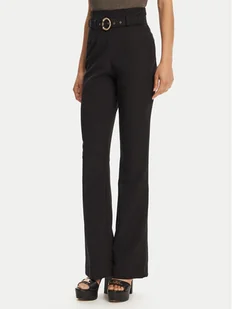 Just Cavalli Spodnie materiałowe 78PAA130 Czarny Slim Fit - Spodnie damskie - miniaturka - grafika 1