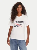 Koszulki męskie - Reebok T-Shirt RK25173CCW Biały Regular Fit - miniaturka - grafika 1