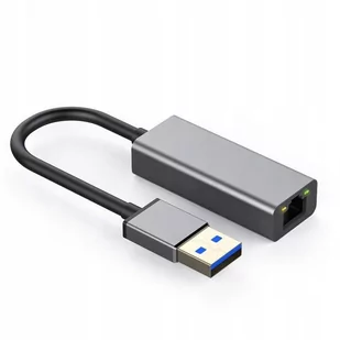 ADAPTER USB 3.0 ETHERNET RJ45 GIGABIT 1000 MBPS - Kable komputerowe i do monitorów - miniaturka - grafika 1