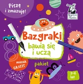 Książki edukacyjne - Kapitan Nauka. Bazgraki bawią się i uczą - miniaturka - grafika 1