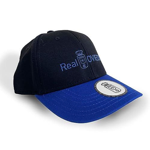 Real Oviedo | Czapka Premium Czarna Tarcza Oficjalny Produkt