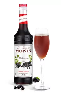 Monin Syrop BLACKCURRANT 0,7 L - czarna porzeczka - Syropy i koncentraty owocowe - miniaturka - grafika 1