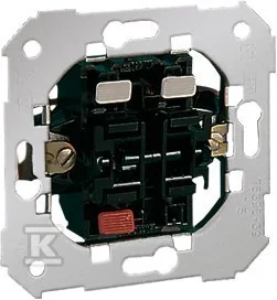 Kontakt Simon Wyłącznik ścienny Simon 82 rozwierny - przycisk podwójny 75395-39 - Wyłączniki światła i elektryczne - miniaturka - grafika 1