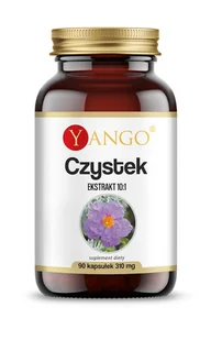 YANGO Czystek - ekstrakt 10:1 - 90 kapsułek YANGO AFC8-95695 - Przeziębienie i grypa - miniaturka - grafika 1