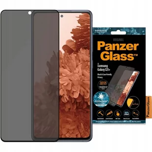 PanzerGlass Samsung Galaxy S21 Plus (Case Friendly - AntiBacterial) - Black - Privacy PANZERP7264 - Szkła hartowane na telefon - miniaturka - grafika 2