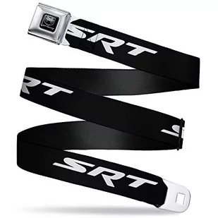 Buckle-Down Pasek unisex pas bezpieczeństwa czarny czerwony biały 81 do 132 cm, Viper SRT Hellcat, 4,5 cm szerokie spodnie rozmiar 81-52 - Paski - miniaturka - grafika 1