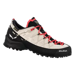 Buty trekkingowe damskie - SALEWA Wildfire 2 GTX W, buty trekkingowe damskie, Oatmeal/Black, 38,5 EU, Oatmeal Black, 38.5 EU - grafika 1