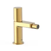 Baterie bidetowe - Bateria bidetowa Tres Project złoty mat 21112002OM - miniaturka - grafika 1