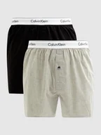 Majtki męskie - Bokserki o kroju slim fit z bawełny w zestawie 2 szt. - miniaturka - grafika 1