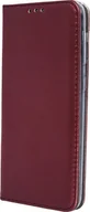 Etui i futerały do telefonów - Smart Pokrowiec Smart Magnetic do Samsung A12 burgundowy - miniaturka - grafika 1