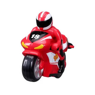 Bburago BB Junior My 1st Motorbike RC - Zabawki zdalnie sterowane - miniaturka - grafika 1