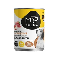 Mokra karma dla psów - Koema Bogata w jagnięcinę 12x400g - miniaturka - grafika 1
