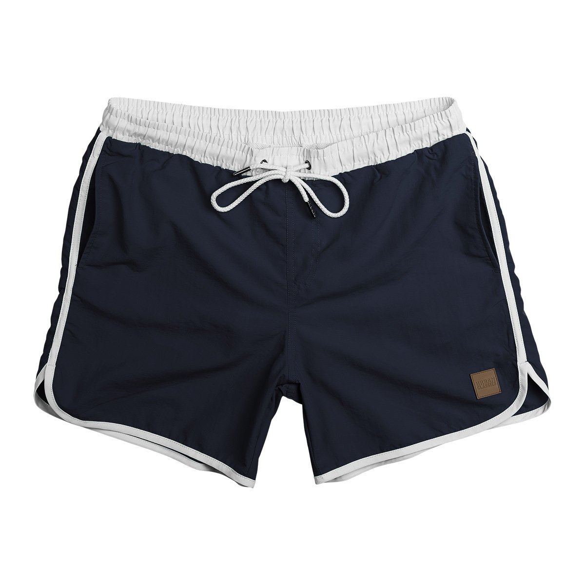 spodenki kąpielówki URBAN - RETRO NAVY-XXL